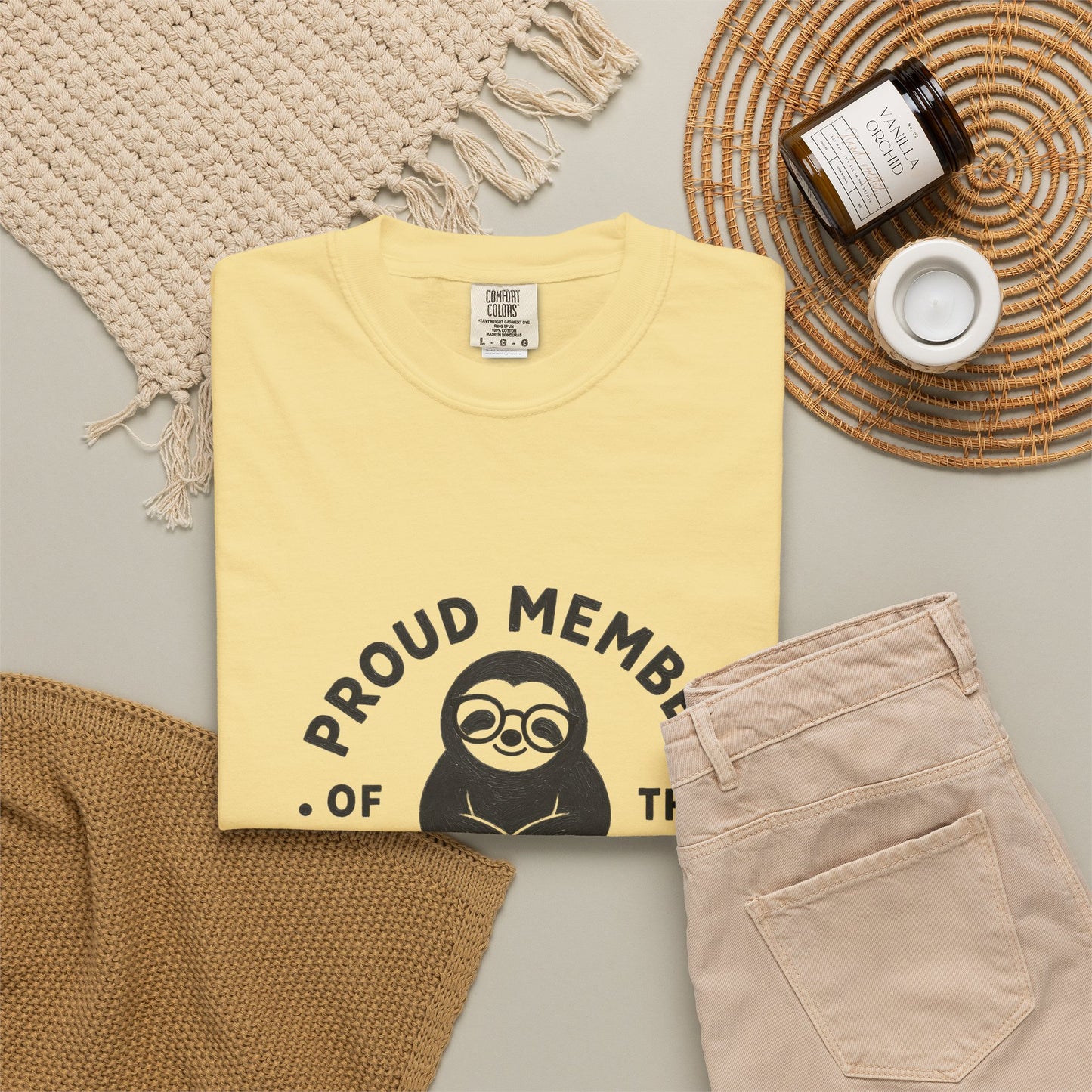 "Proud Member of the Slow Readers Club" Graphic Tee