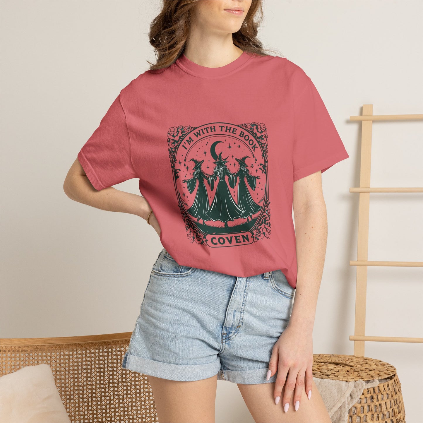Coven "I'm With The Book" Graphic T-Shirt