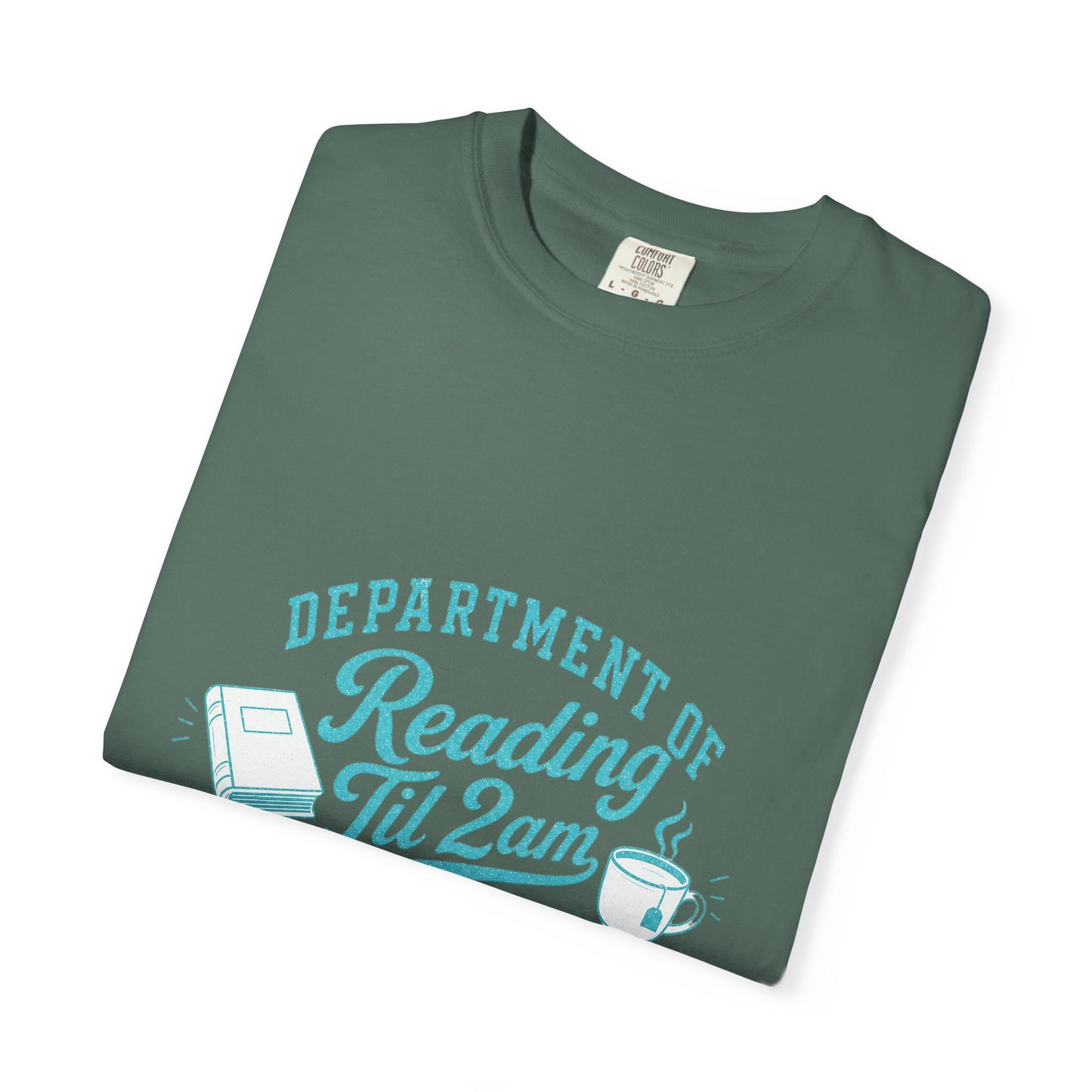 "Department of Reading 'Til 2AM: T-Shirt — Graphic Reading Tee