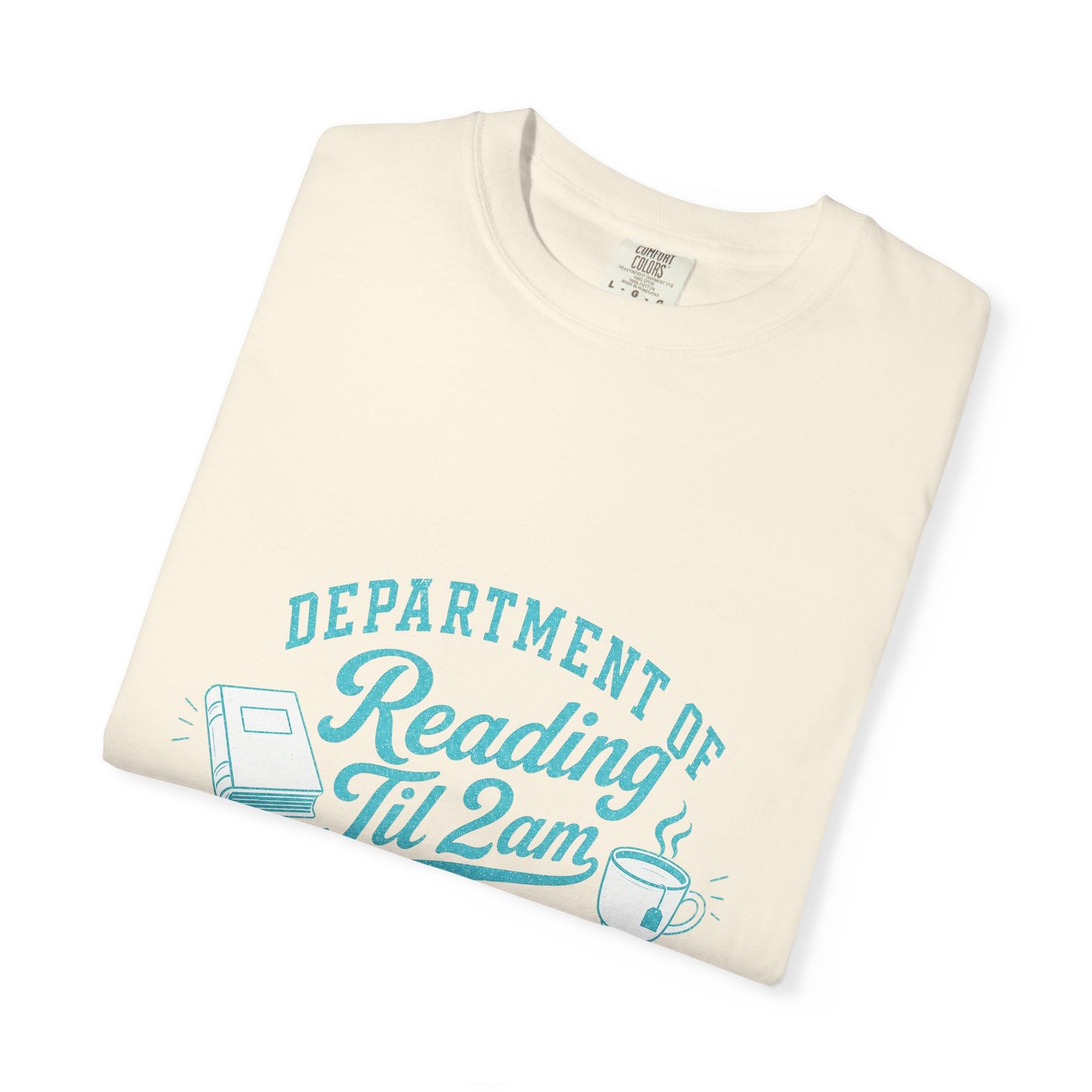 "Department of Reading 'Til 2AM: T-Shirt — Graphic Reading Tee