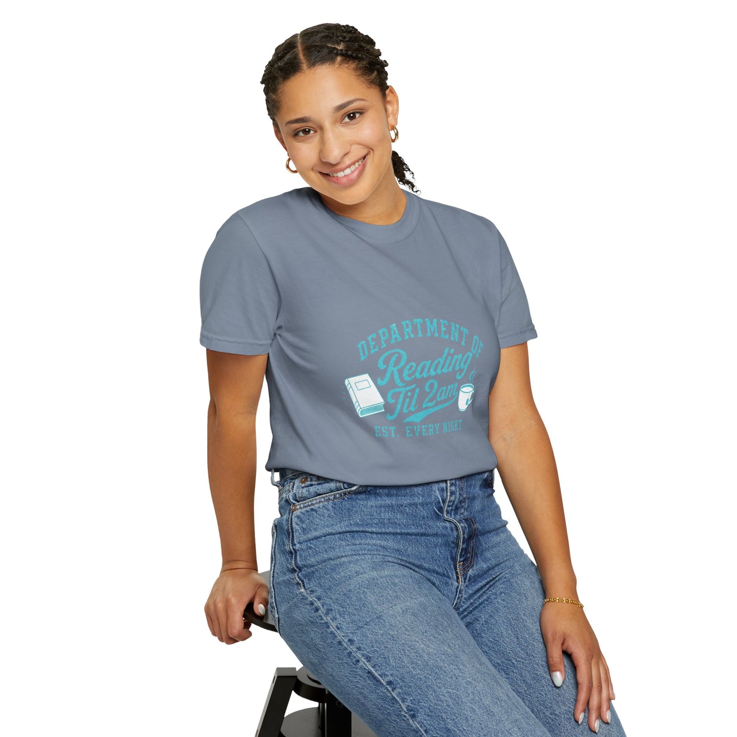 "Department of Reading 'Til 2AM: T-Shirt — Graphic Reading Tee