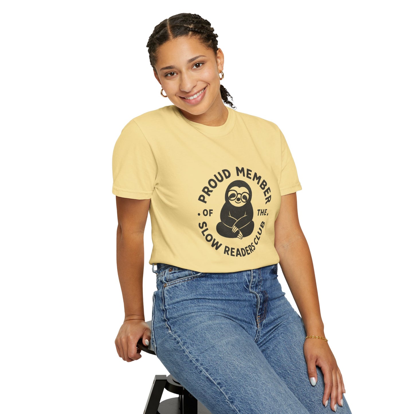 "Proud Member of the Slow Readers Club" Graphic Tee