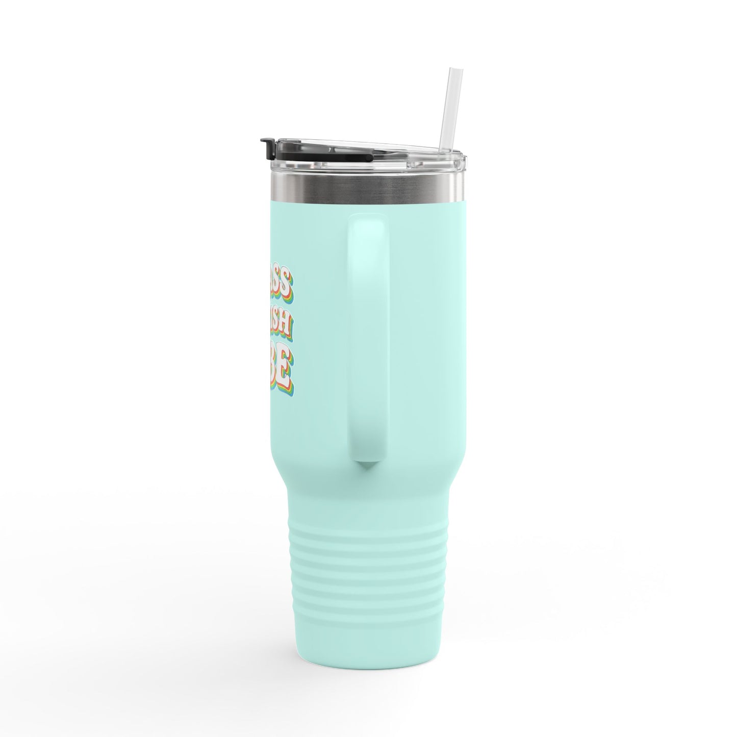 "Badass Bookish Babe" 40oz Insulated Travel Mug