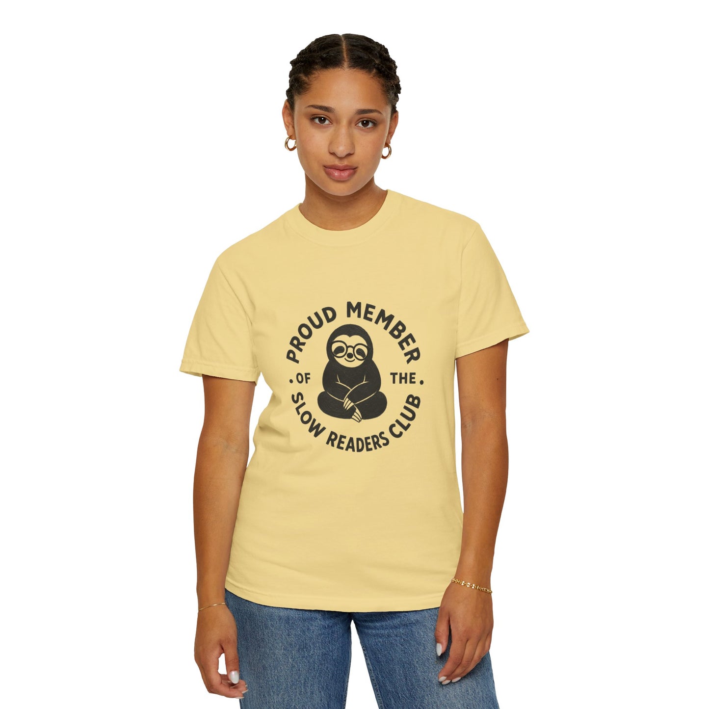 "Proud Member of the Slow Readers Club" Graphic Tee