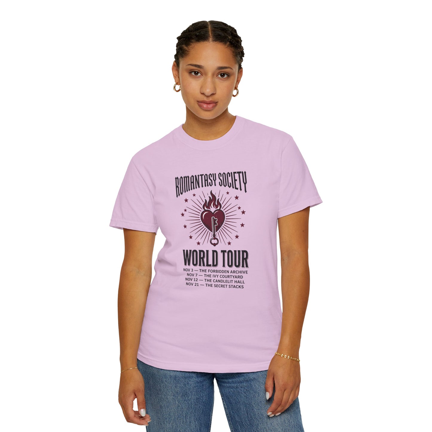 "Romantasy Society World Tour" Graphic T-Shirt
