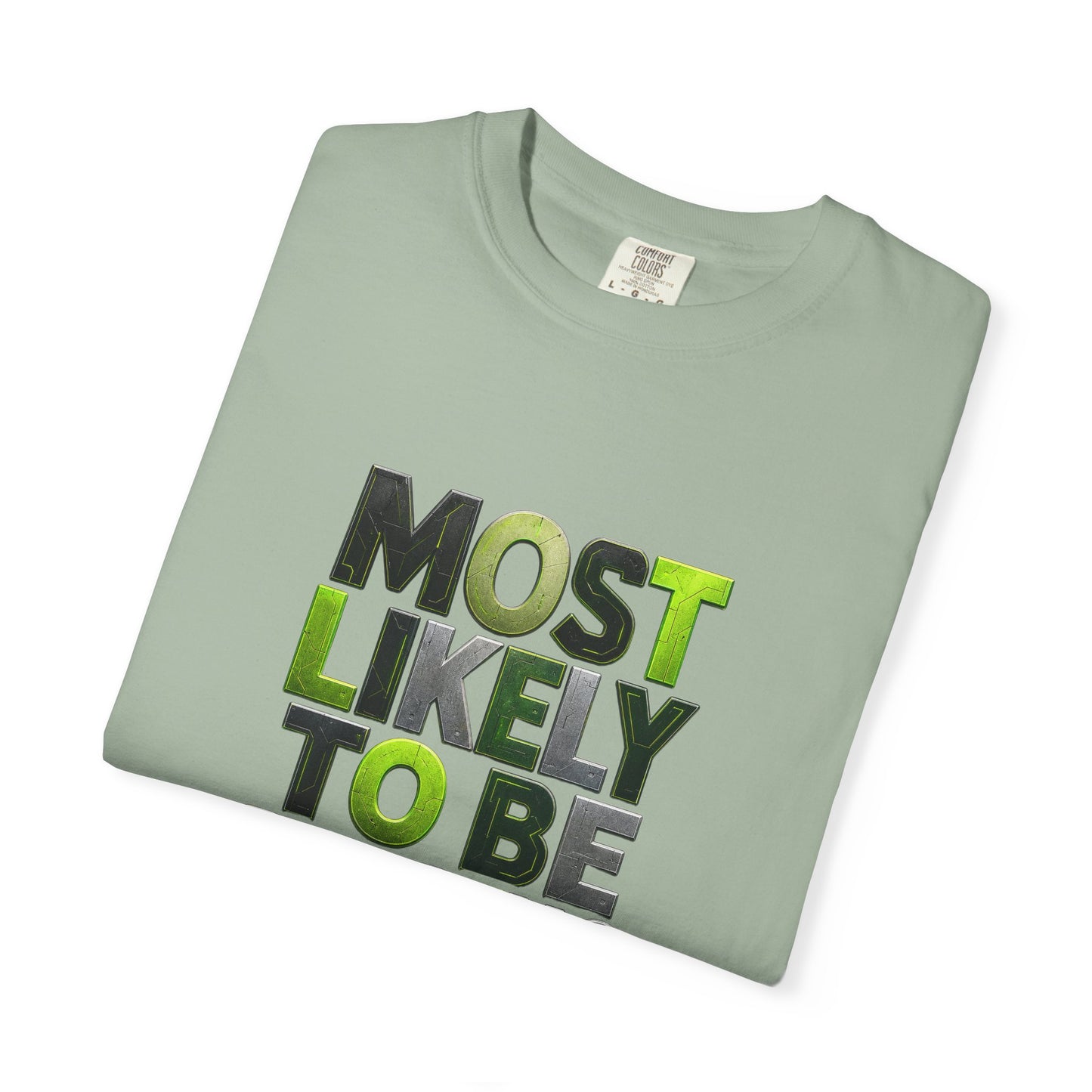 "Most Likely To Be Reading Sci‑Fi" T-Shirt for Science Fiction Book Lovers