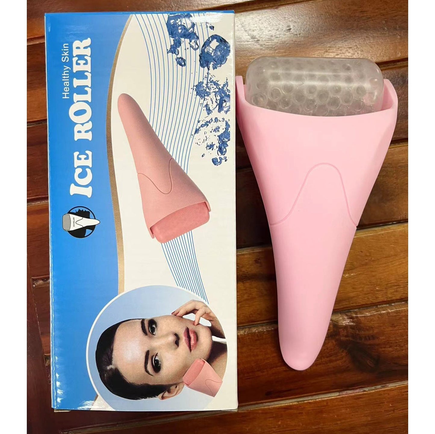 Masseur Facial Rouleau de Glace Tête de Massage à Rouleau de Glace