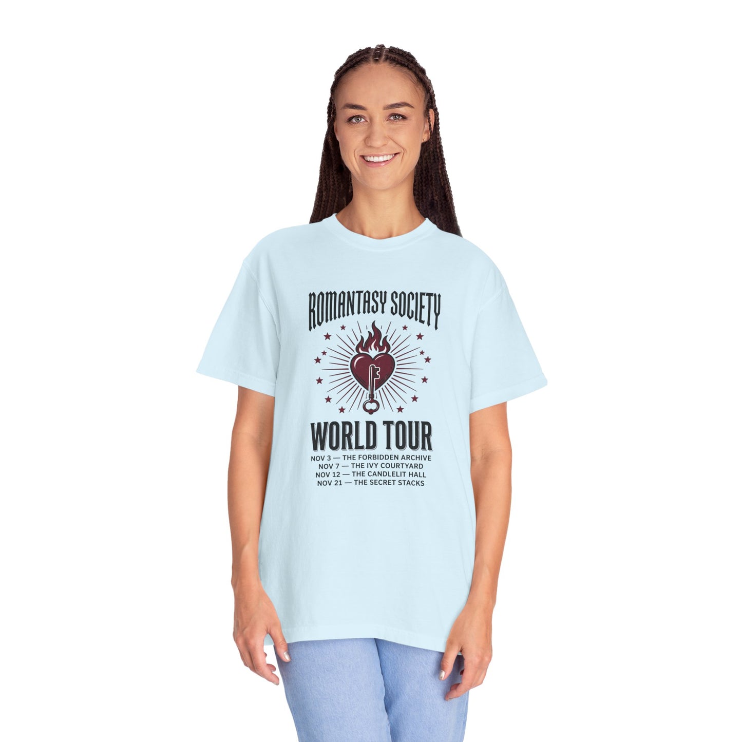 "Romantasy Society World Tour" Graphic T-Shirt