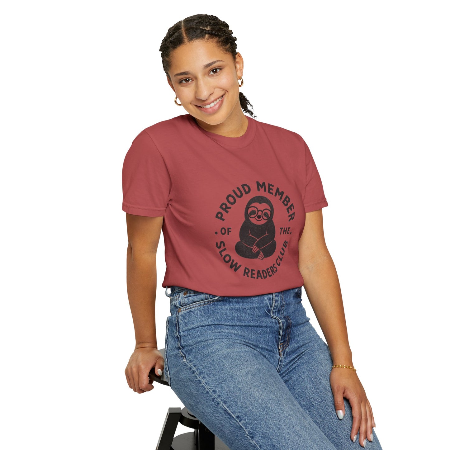 "Proud Member of the Slow Readers Club" Graphic Tee