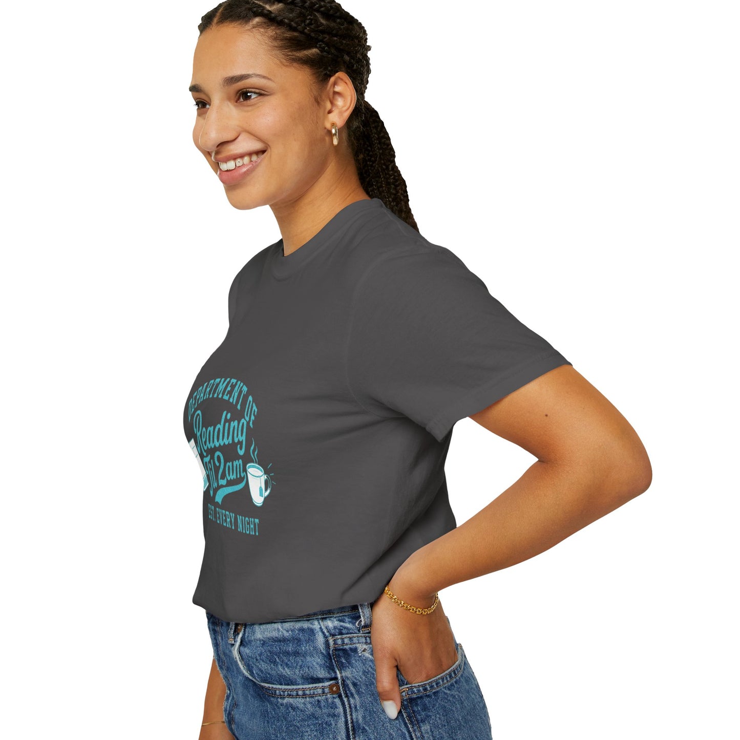 "Department of Reading 'Til 2AM: T-Shirt — Graphic Reading Tee