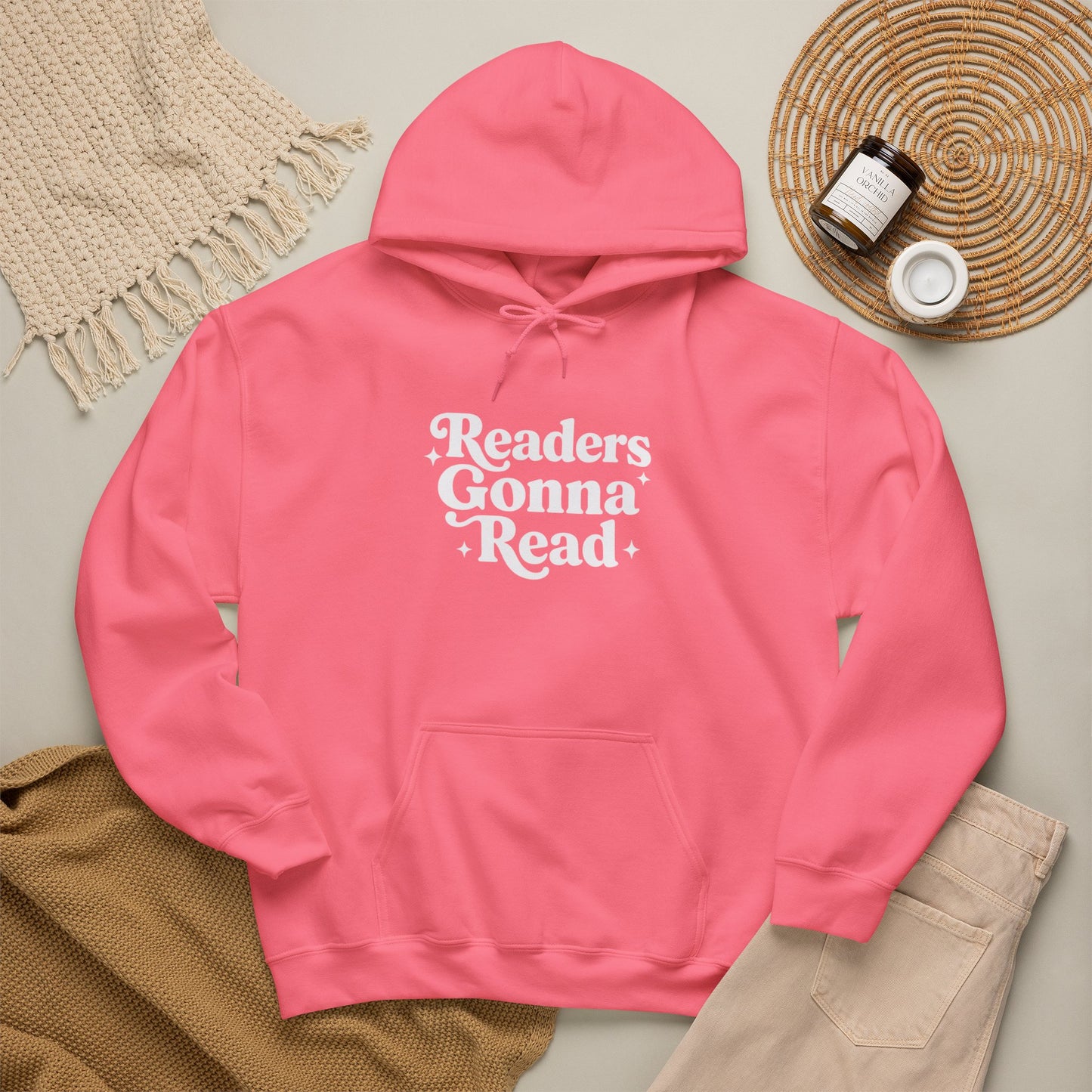"Readers Gonna Read" Hoodie — Cozy Book Lover Pullover