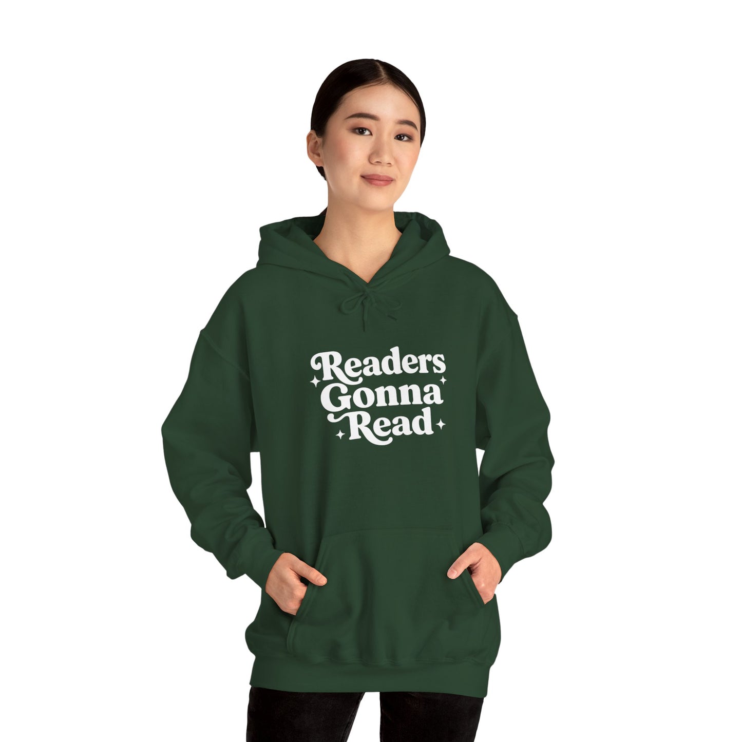 "Readers Gonna Read" Hoodie — Cozy Book Lover Pullover