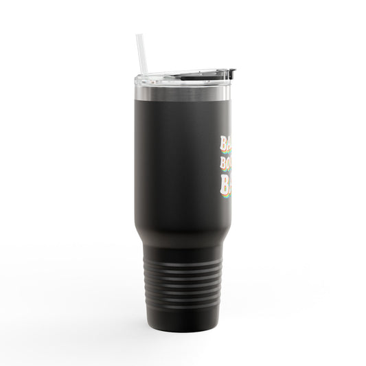 "Badass Bookish Babe" 40oz Insulated Travel Mug