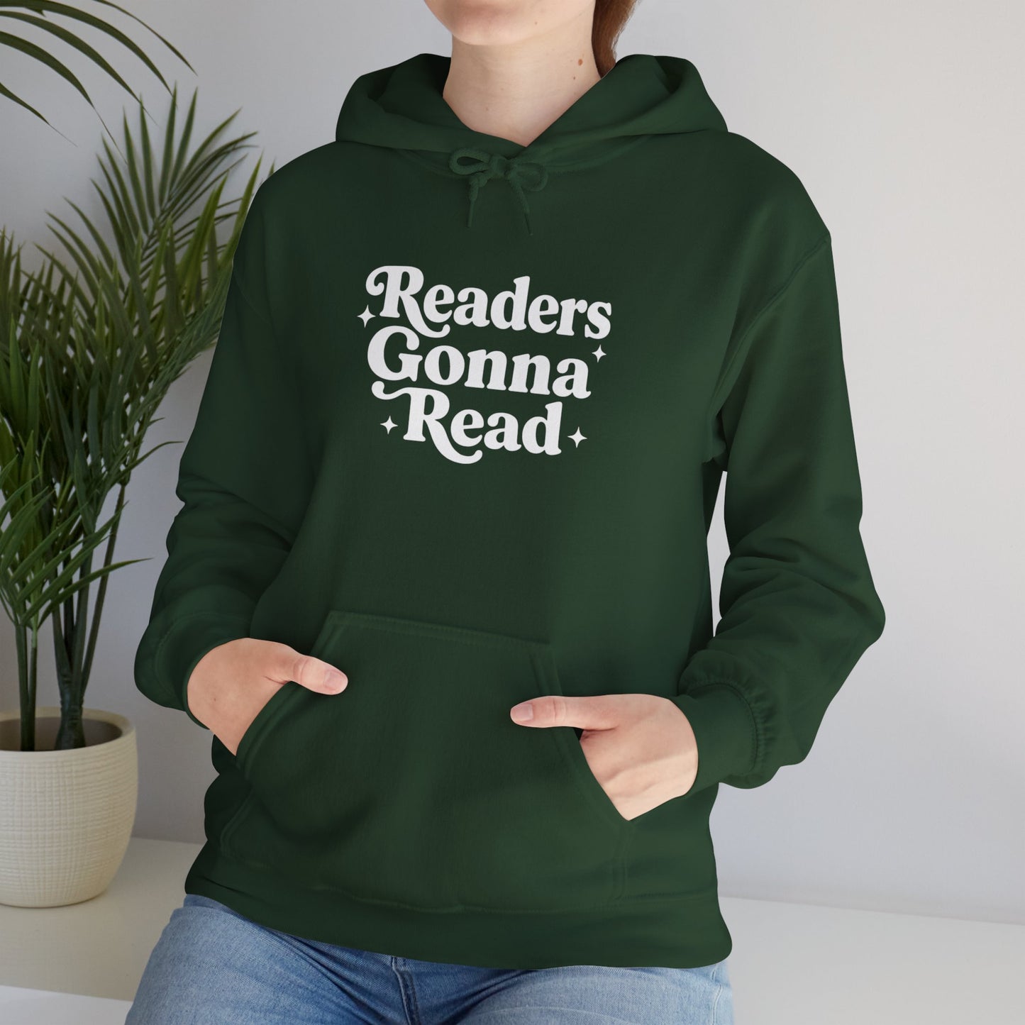 "Readers Gonna Read" Hoodie — Cozy Book Lover Pullover