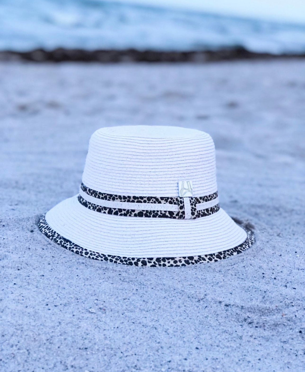Chapeau seau animaux de plage sauvages