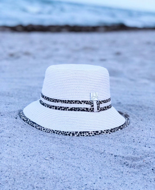 'Wild Beach' Animal Print Sun Bucket Hat