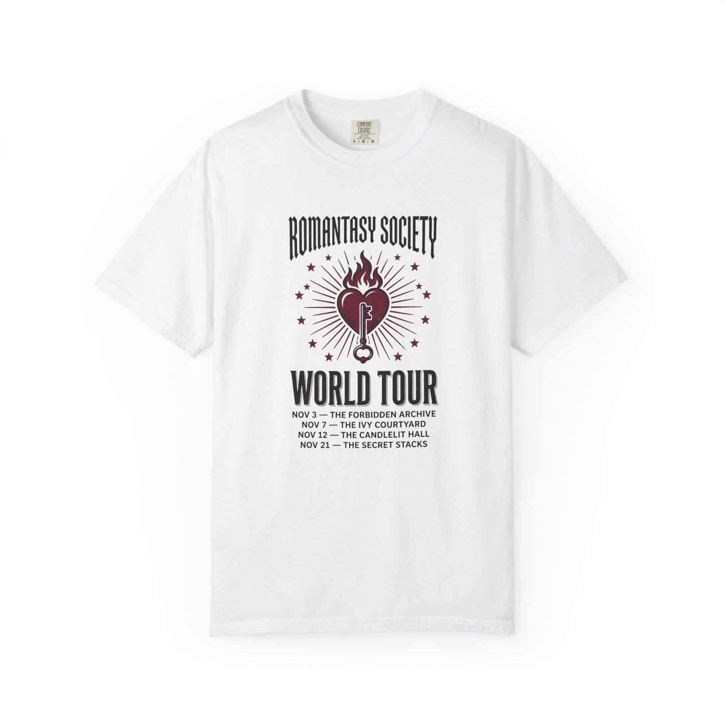 "Romantasy Society World Tour" Graphic T-Shirt