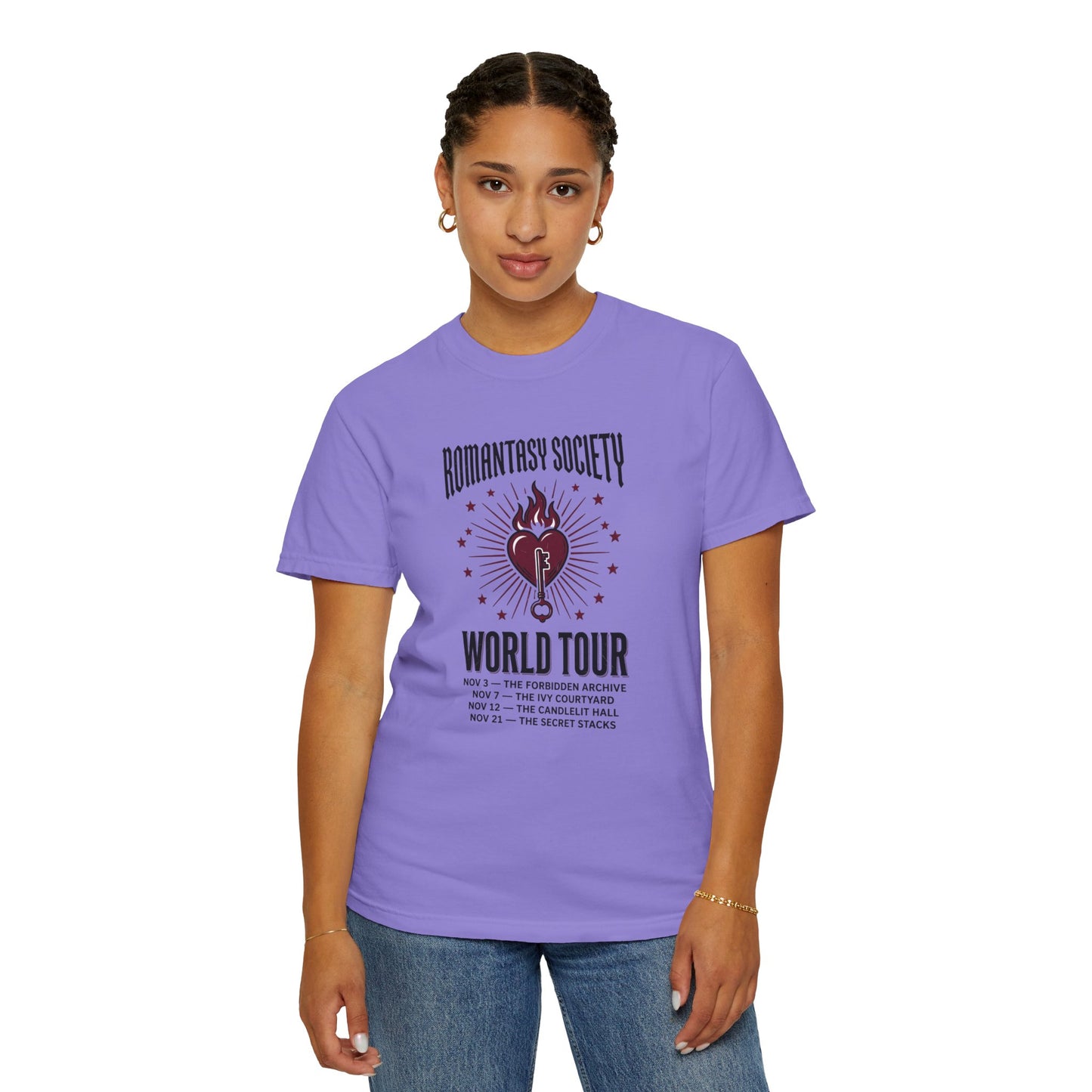 "Romantasy Society World Tour" Graphic T-Shirt