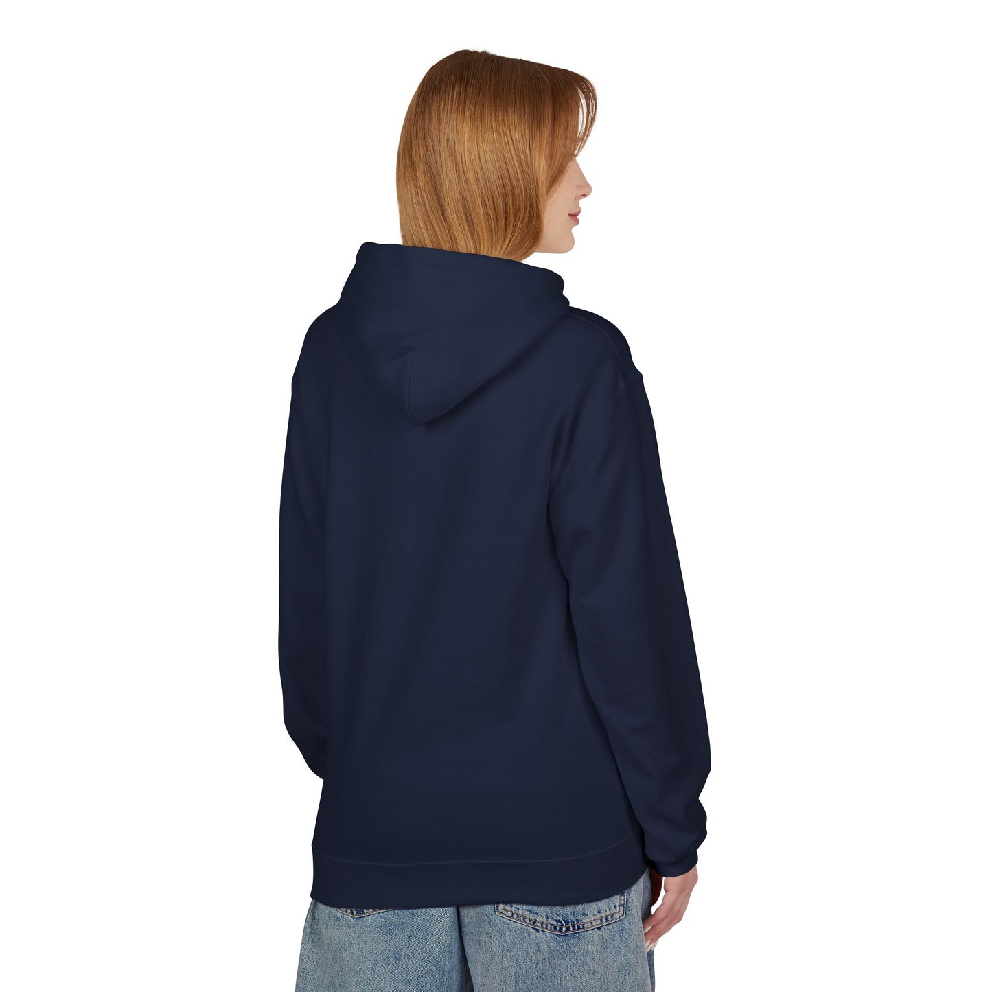 Fleece Fantasy Readers Hoodie  —"Physically Here, Mentally Fighting Battles"