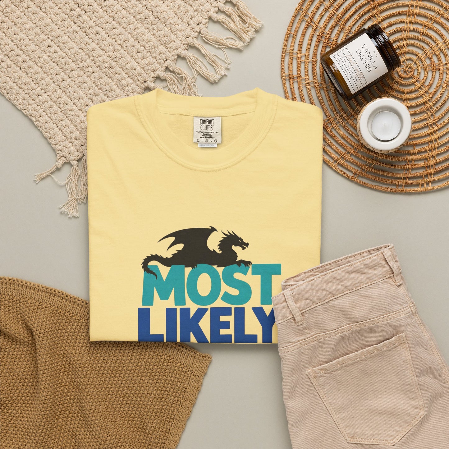 Fantasy Reader T-Shirt — "Most Likely to Be Reading Fantasy" Graphic Tee