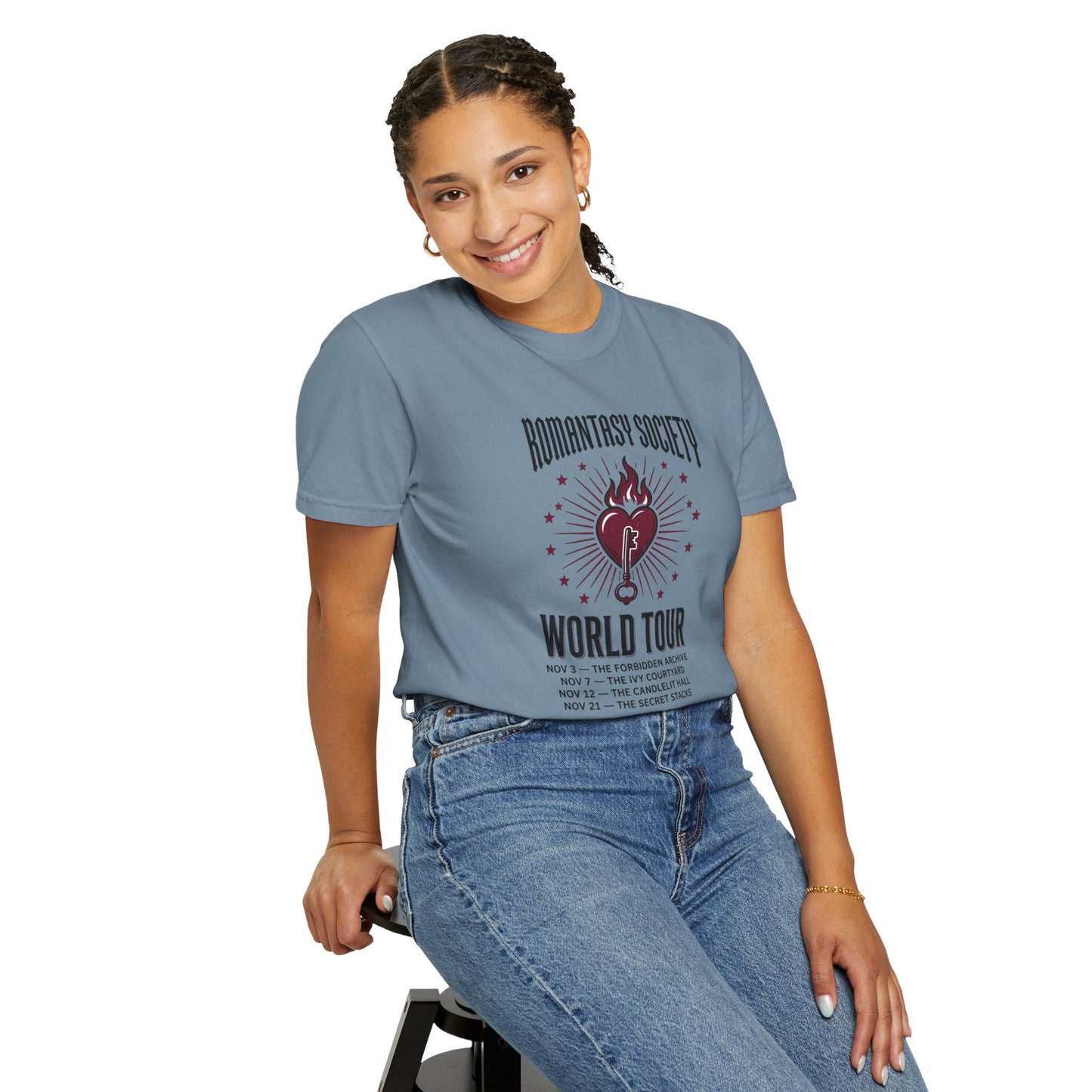 "Romantasy Society World Tour" Graphic T-Shirt