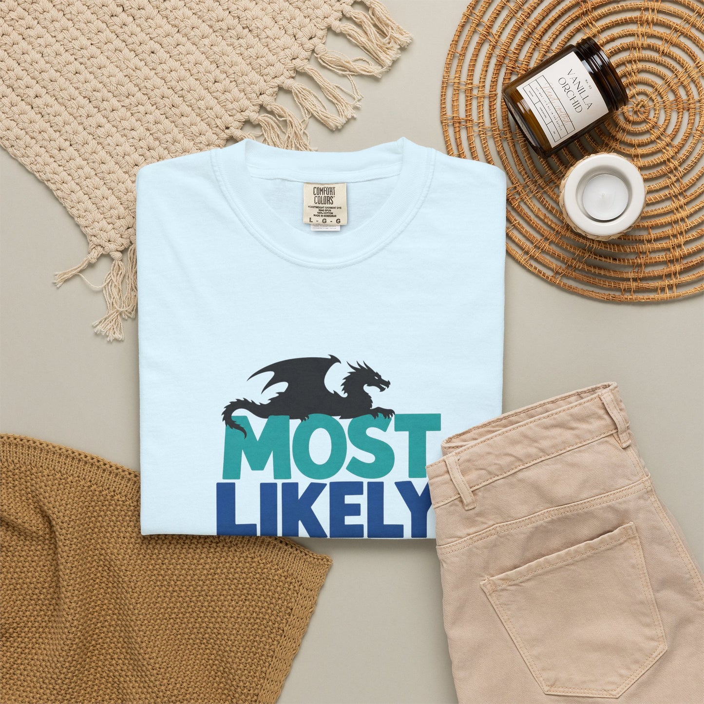Fantasy Reader T-Shirt — "Most Likely to Be Reading Fantasy" Graphic Tee
