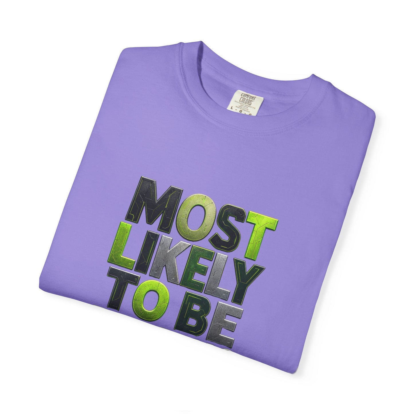 "Most Likely To Be Reading Sci‑Fi" T-Shirt for Science Fiction Book Lovers
