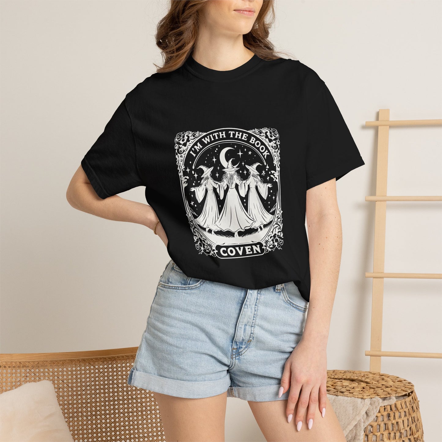 Coven "I'm With The Book" Graphic T-Shirt