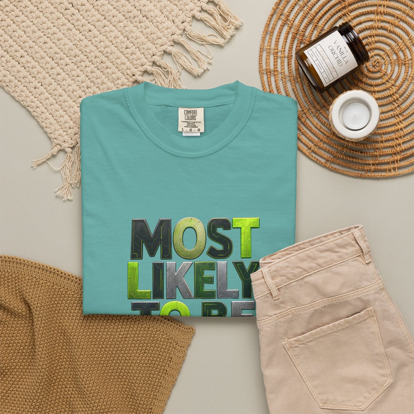 "Most Likely To Be Reading Sci‑Fi" T-Shirt for Science Fiction Book Lovers