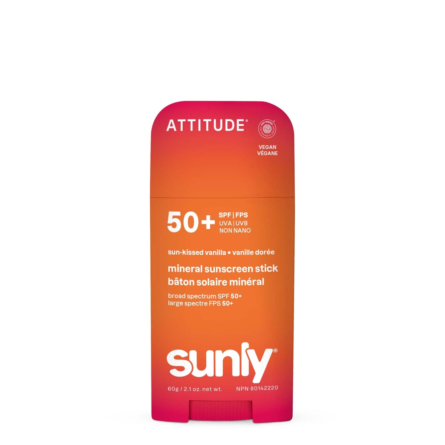 Bâtons de crème solaire minérale végétalienne FPS 50 – 3 parfums – Fabriqués au Québec