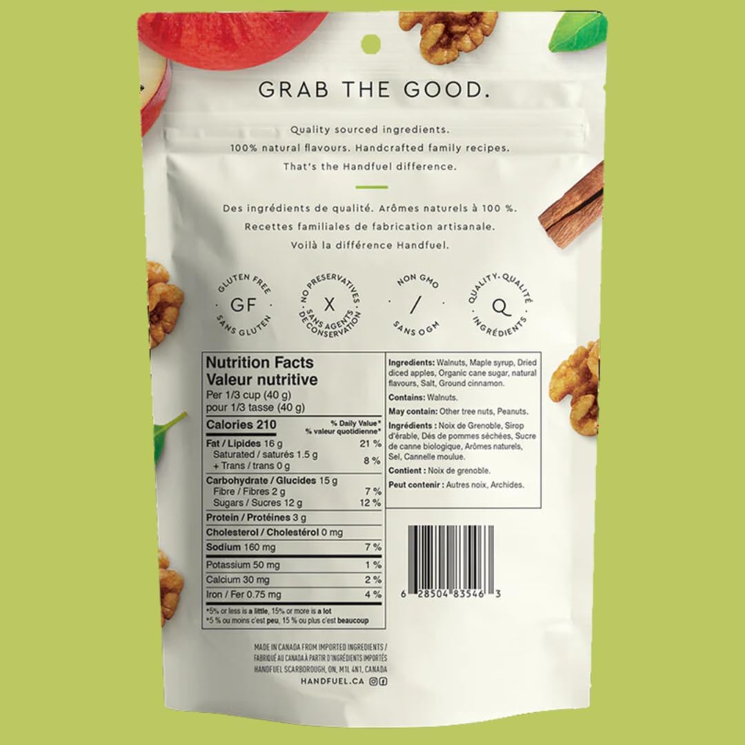 Noix de pécan façon Tarte aux pommes par Handfuel