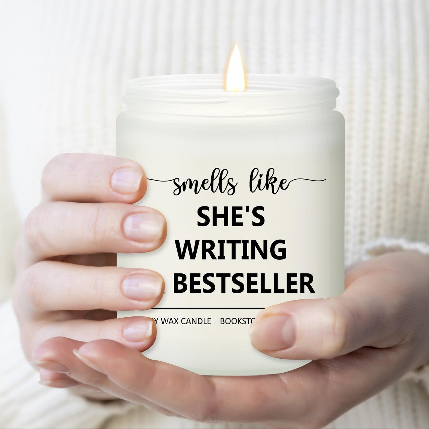 Smells Like She's Writing a Bestseller Soy Candle