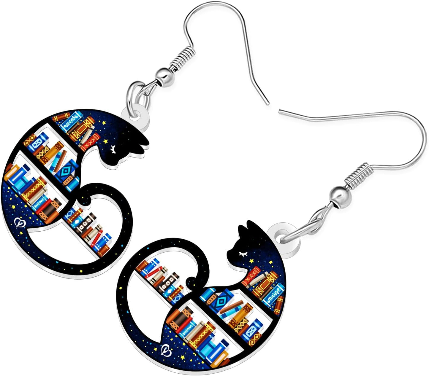 Cat & Dog Acrylic Earrings - Four Options to Choose From