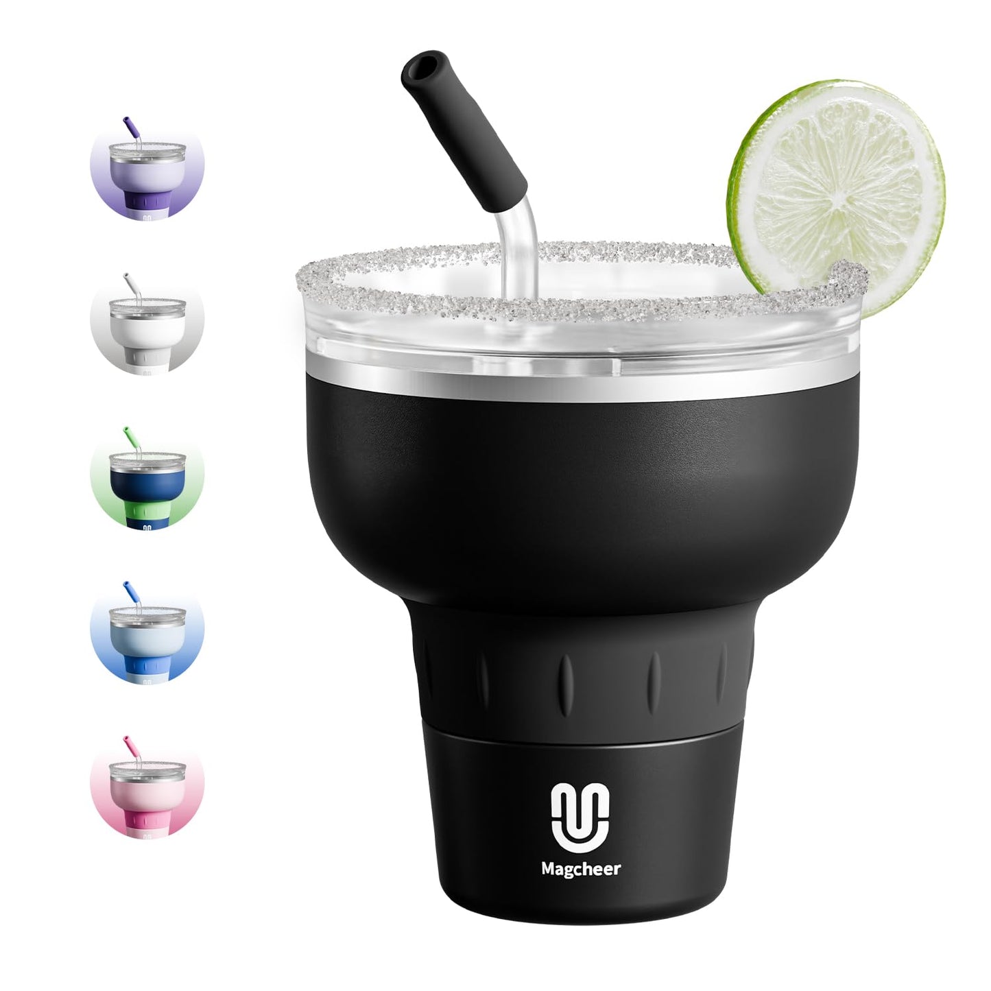 16 oz Stainless Steel Margarita Tumbler in Five Colours