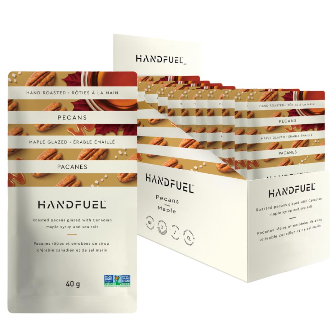 Noix de pécan confites au sirop d'érable par Handfuel