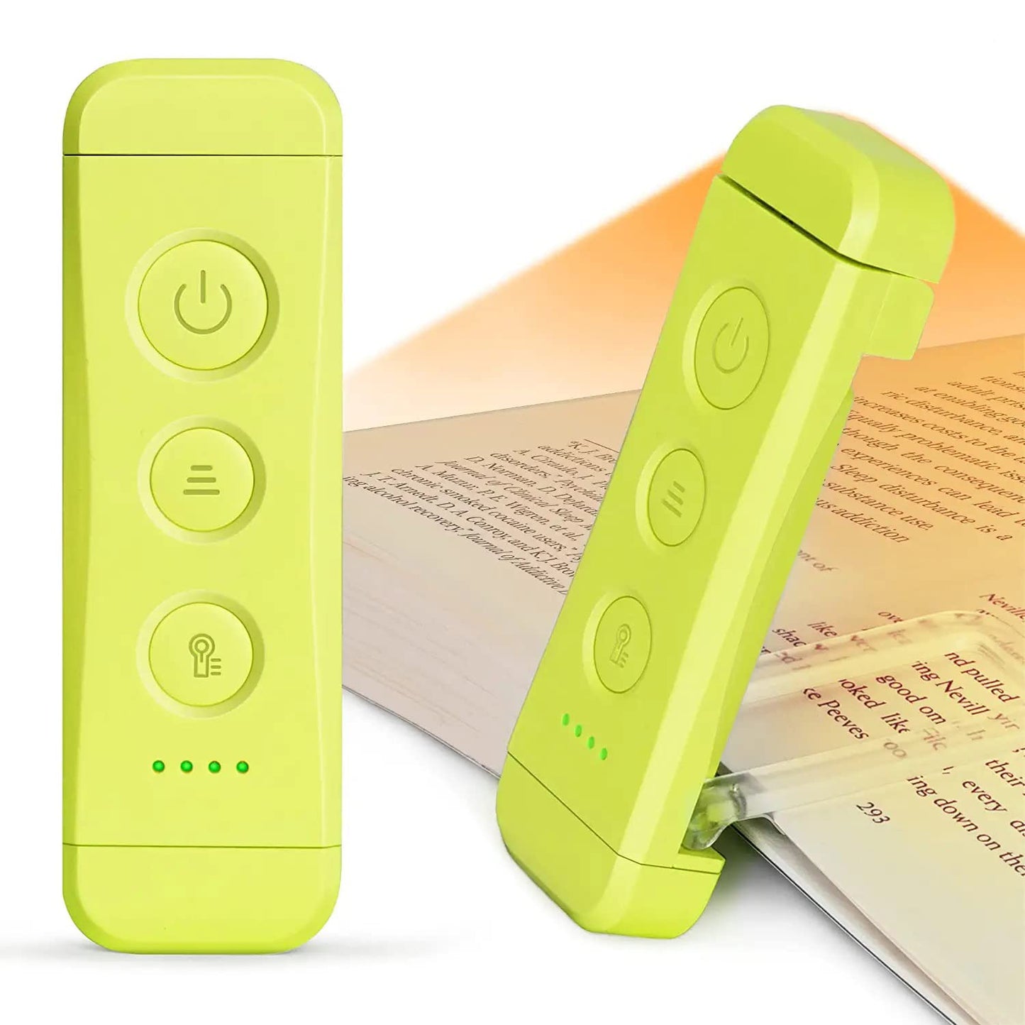 USB Rechargeable Book Light in 7 Bright Colours
