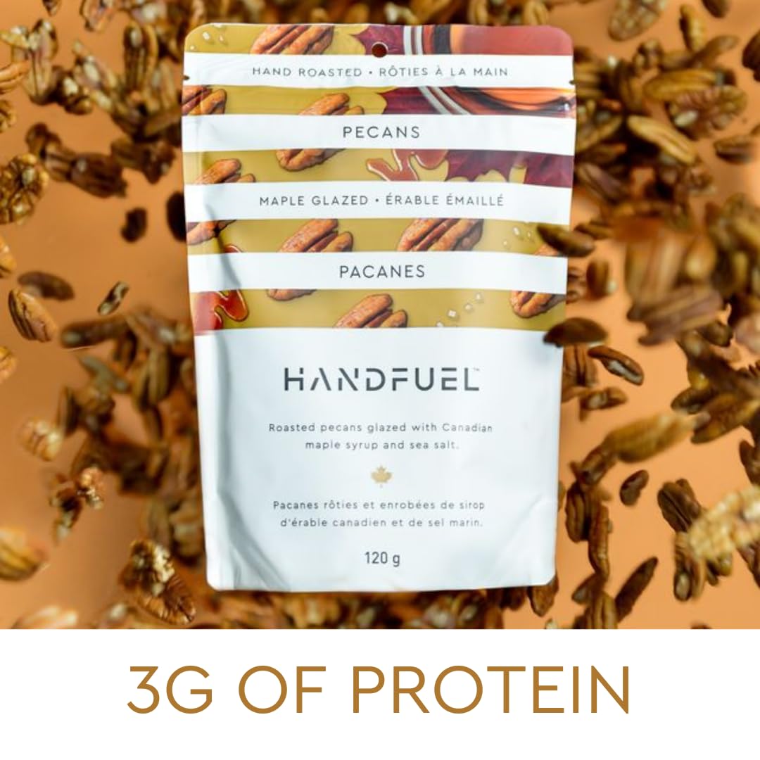Noix de pécan confites au sirop d'érable par Handfuel