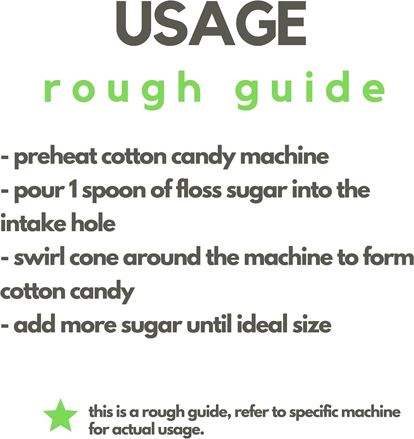 Cotton Candy Floss Sugar (2 Pack / 1lb x 2) | Blue Raspberry & Bubble-gum| PRODUCT OF CANADA| Easy Candy Forming| Works With Almost All Machines| Reusable Jars to Lock in Freshness| Flavoured Floss Ideal for Snack, Desserts, Party, Carnivals and More| By