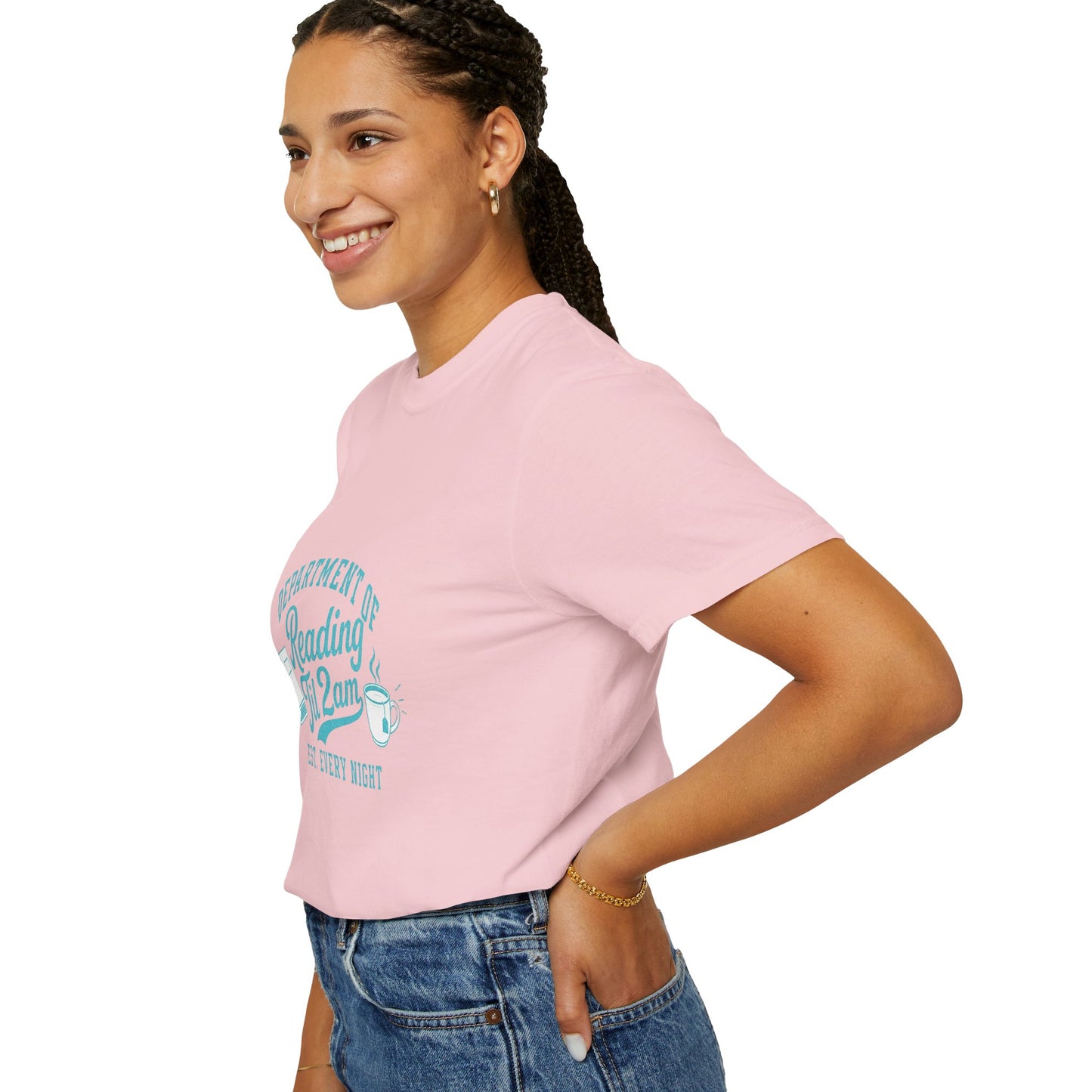 "Department of Reading 'Til 2AM: T-Shirt — Graphic Reading Tee