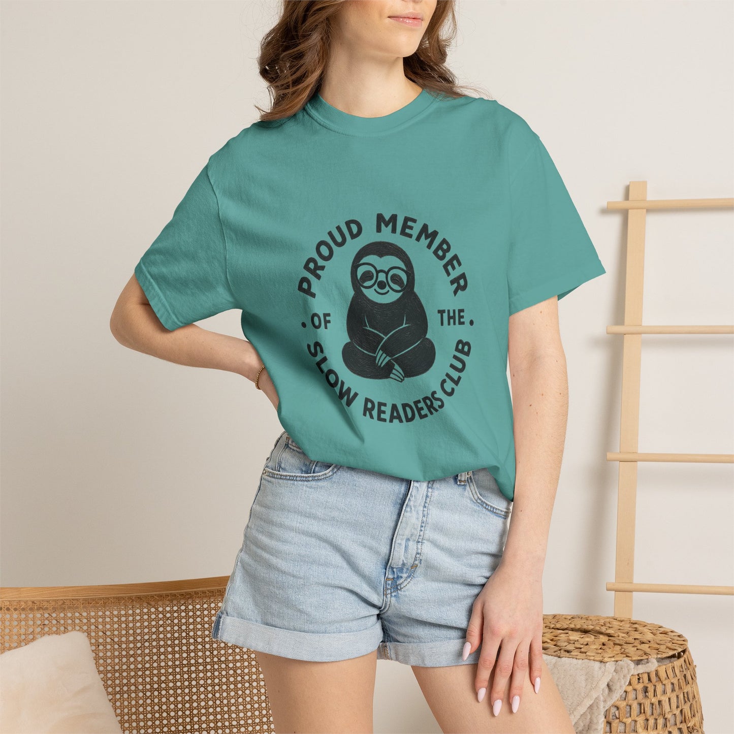 "Proud Member of the Slow Readers Club" Graphic Tee