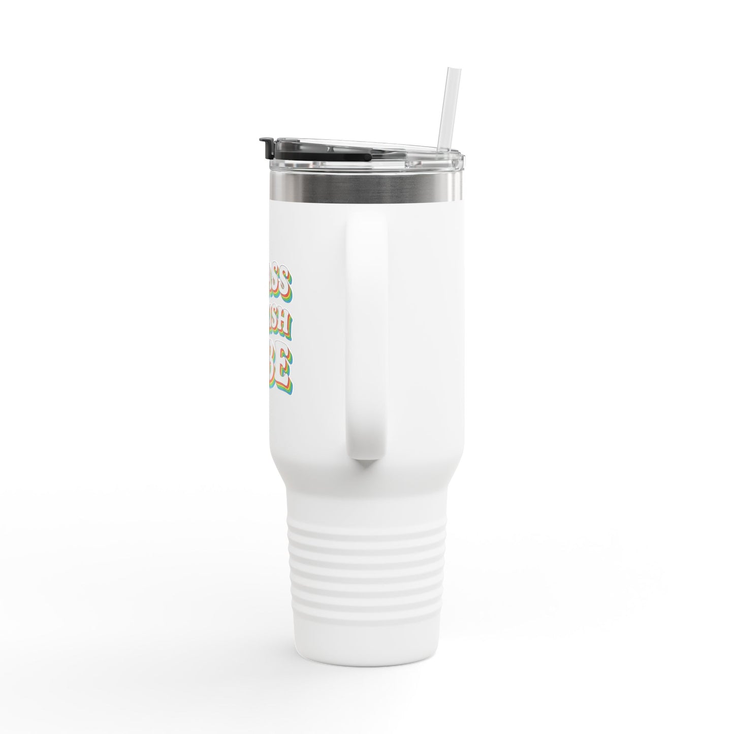 "Badass Bookish Babe" 40oz Insulated Travel Mug
