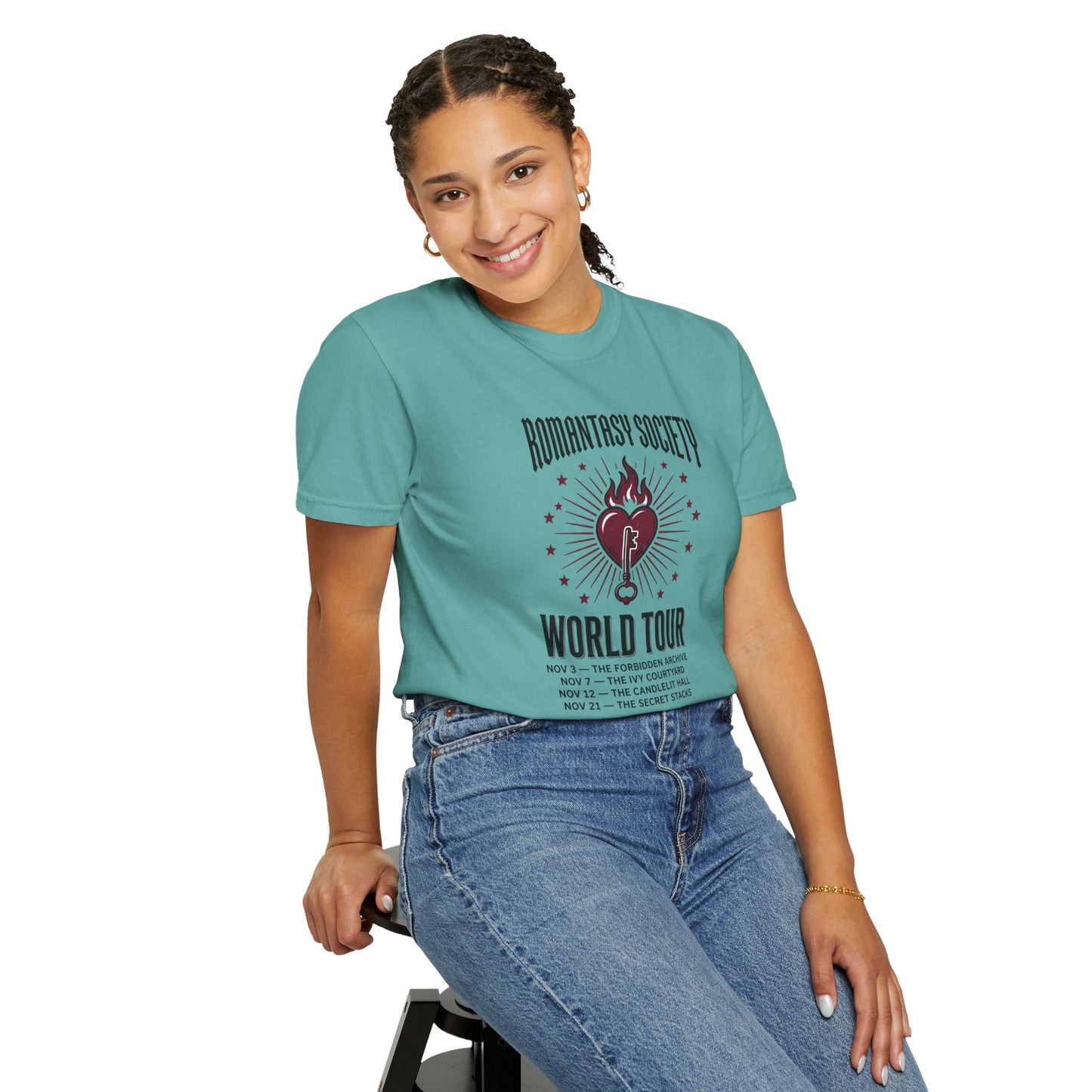"Romantasy Society World Tour" Graphic T-Shirt