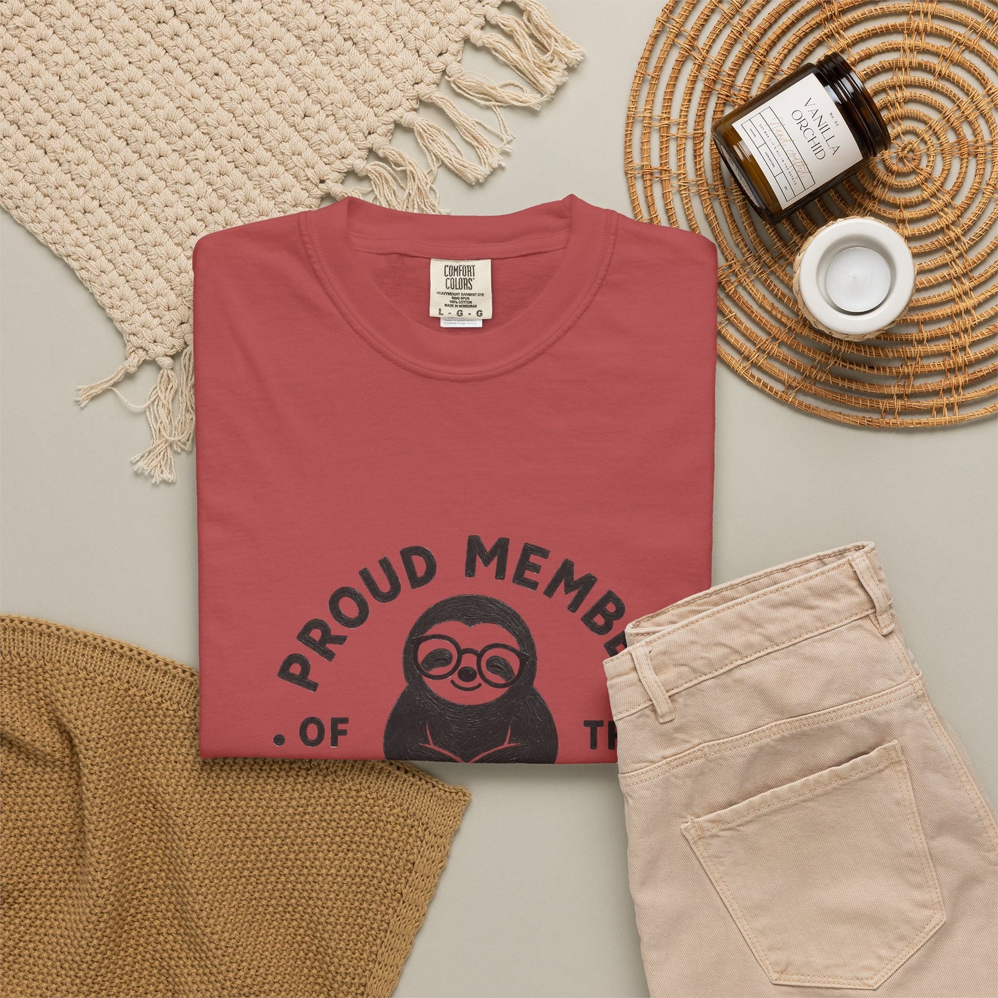 "Proud Member of the Slow Readers Club" Graphic Tee