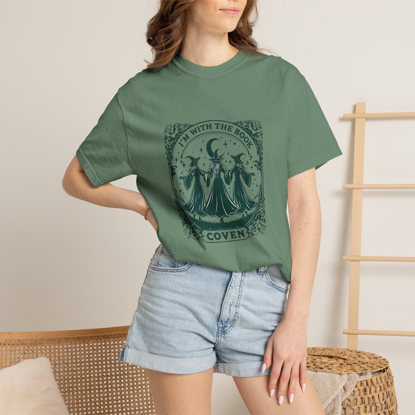 Coven "I'm With The Book" Graphic T-Shirt