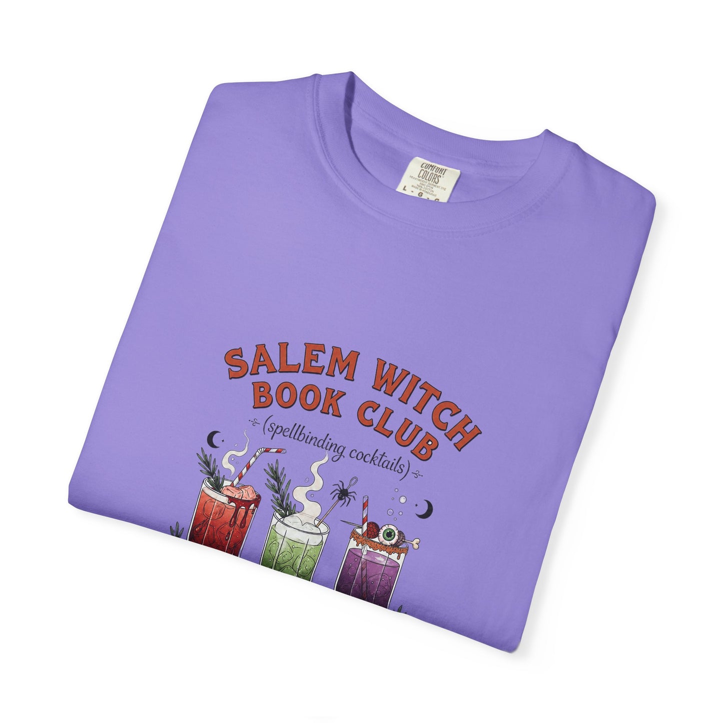 "Salem Witch Book Club" T-Shirt — Whimsical Witchy Reading Tee