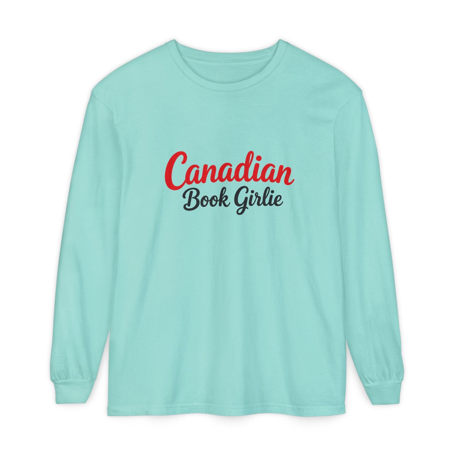 "Canadian Book Girlie" Long Sleeve Tee