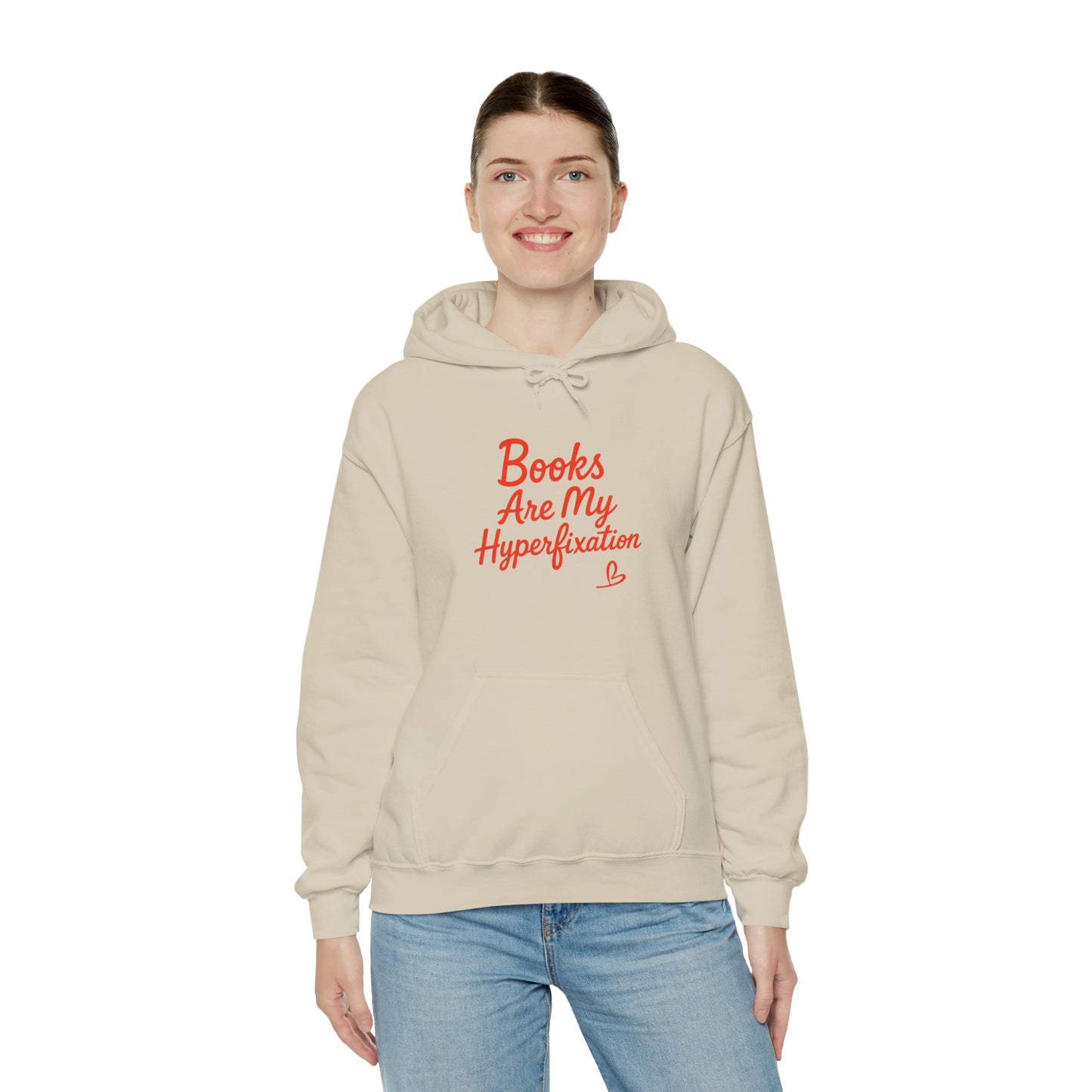 "Books Are My Hyperfixation" Neurospicy Bookish Hoodie