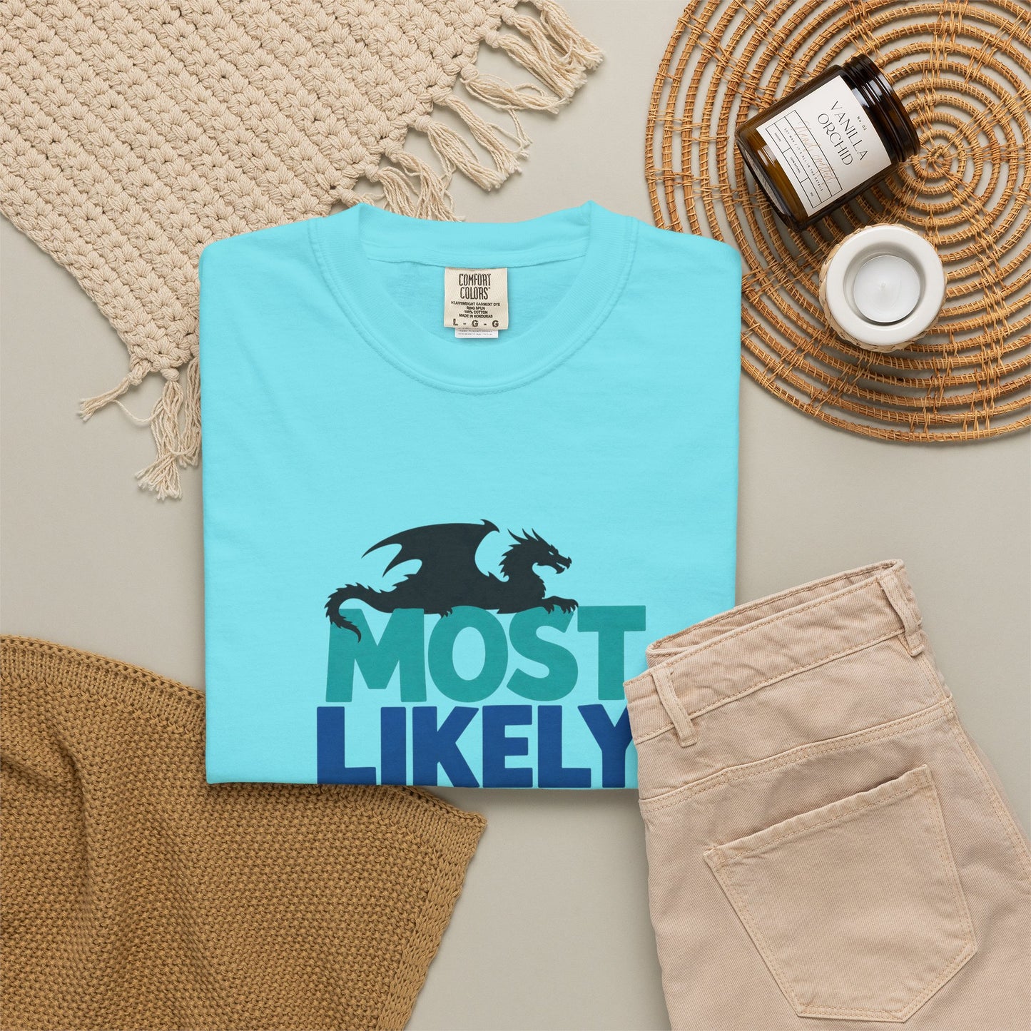 Fantasy Reader T-Shirt — "Most Likely to Be Reading Fantasy" Graphic Tee