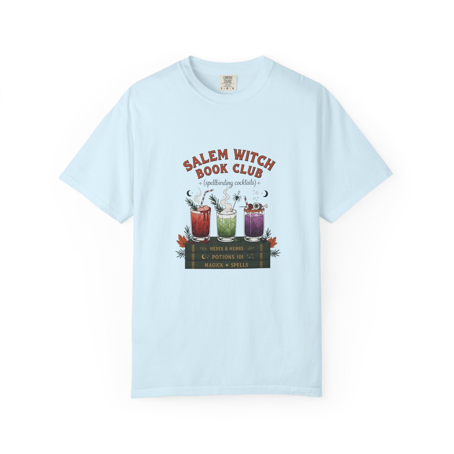 "Salem Witch Book Club" T-Shirt — Whimsical Witchy Reading Tee