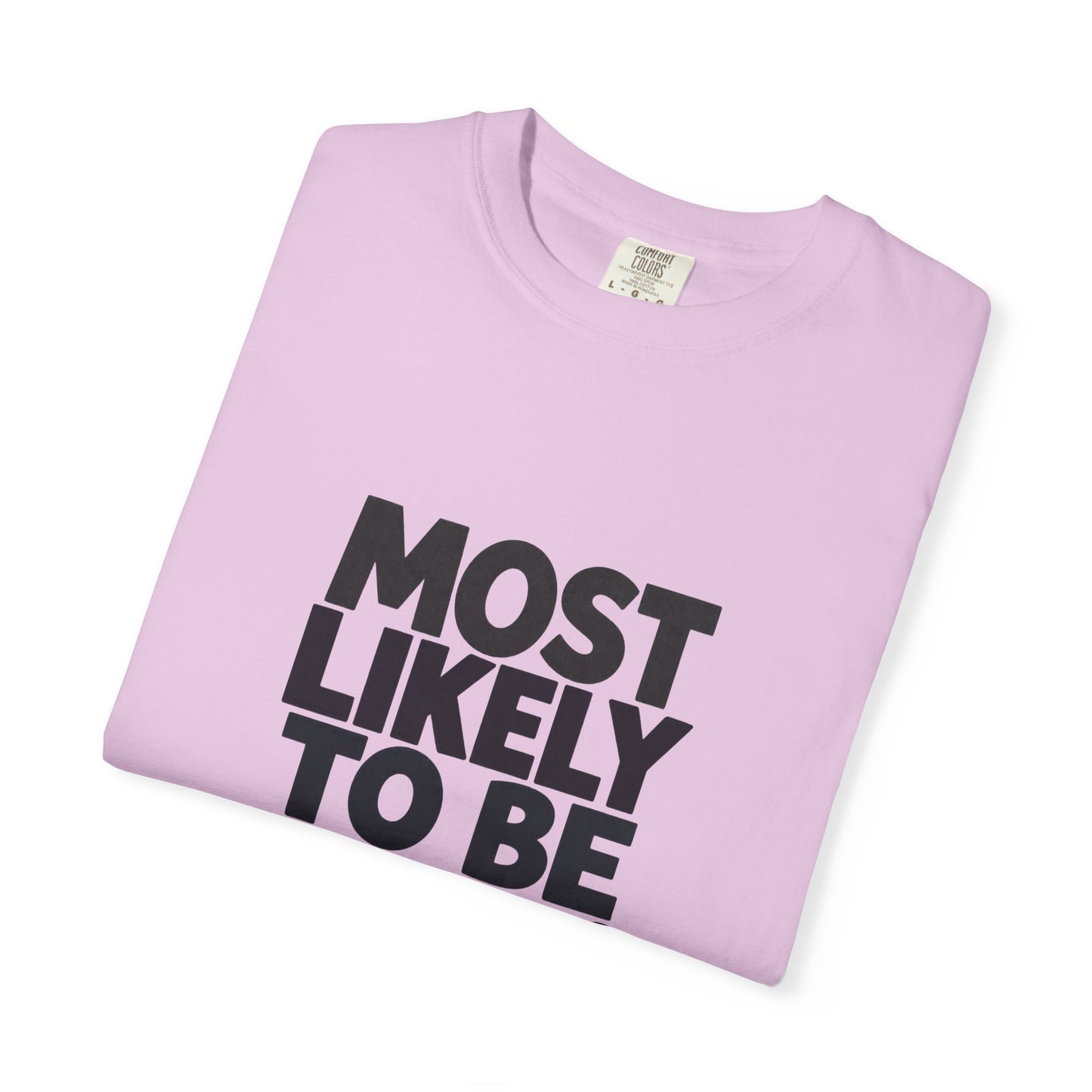 Horror Reader T-Shirt — "Most Likely to Be Reading Horror" Graphic Tee